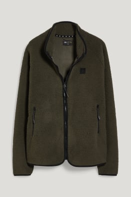 Sudadera con cremallera de borreguillo - senderismo - THERMOLITE®  - reciclada