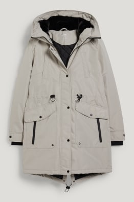 Parka met capuchon