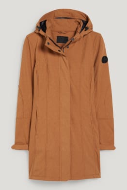 Abric softshell amb caputxa