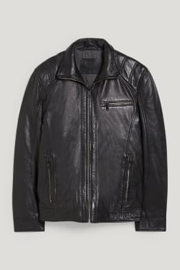 Lederjacke