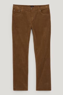 Pantaloni di velluto - regular fit - LYCRA®