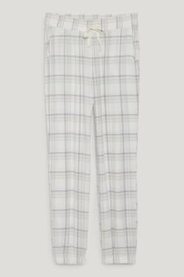 Pantaloni de pijama - în carouri