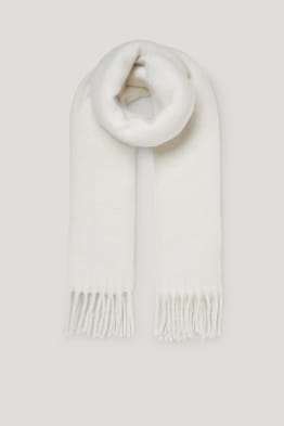 CLOCKHOUSE - sjaal met franjes - gerecyclede stof