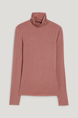 Sottogiacca con collo a dolcevita e componente di cashmere