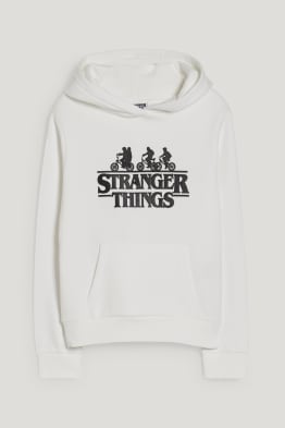 Stranger Things - bluza z kapturem rękawem