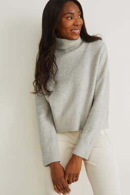 Pullover à col roulé