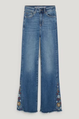 CLOCKHOUSE - flare jeans - talie înaltă