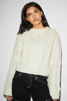 CLOCKHOUSE - Pullover - Zopfmuster
