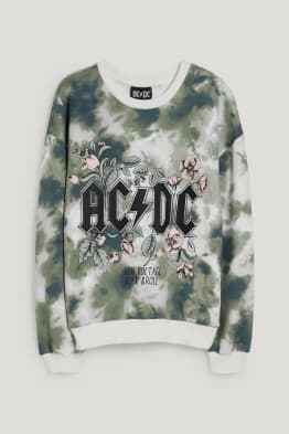CLOCKHOUSE - bluză de molton - AC/DC