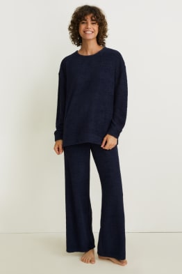 Haut de pyjama en polaire