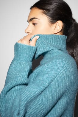 CLOCKHOUSE - polo neck jumper