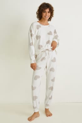Velours-Pyjama