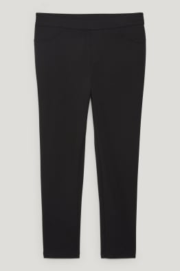 Broek van jersey - slim fit