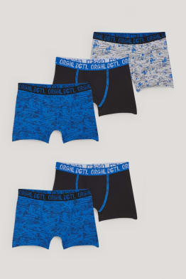 Set van 5 - boxershorts - biokatoen