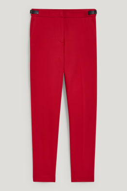 Pantalon - mid waist - slim fit