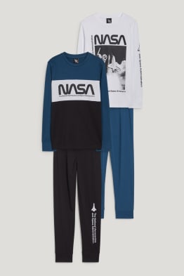 Pack de 2 - NASA - pijamas - 4 piezas