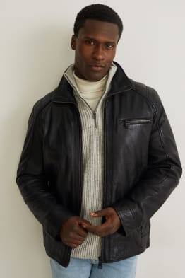 Lederjacke