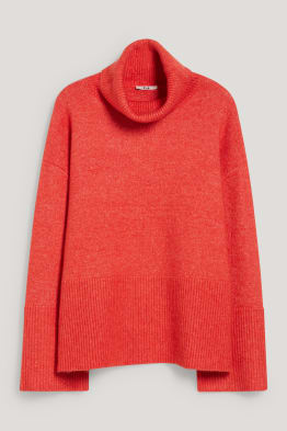 Sweter z golfem