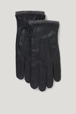 Gants en cuir