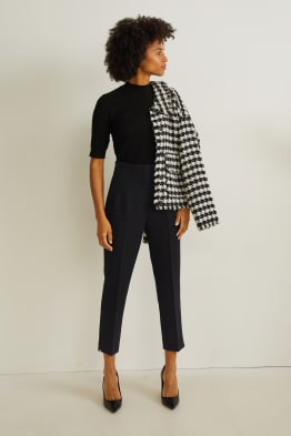 Spodnie - średni stan - slim fit - materiał z recyklingu