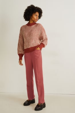 Hose - High Waist - Straight Fit - recycelt