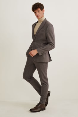 Oblekové kalhoty - slim fit - Flex - LYCRA® - z recyklovaného materiálu