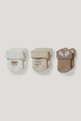 Multipack 3er - Fuchs - Erstlings-Socken