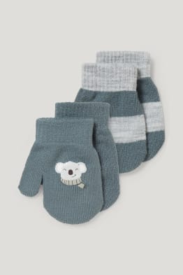 Set van 2 paar - baby-wantjes