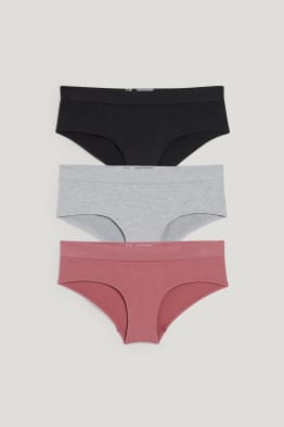 Multipack 3er - Hipster - seamless - LYCRA®