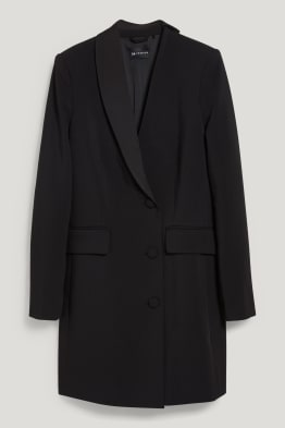 Vestido con hombreras - reciclado