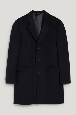 Manteau - laine mélangée