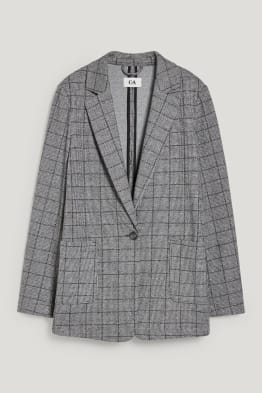 Blazer - relaxed fit - quadres