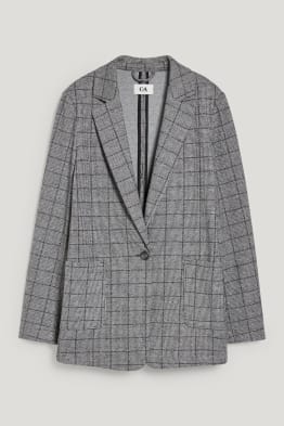 Blazer - relaxed fit - à carreaux
