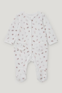 Pijama salopetă bebeluși - bumbac organic