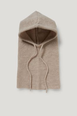 Capuche en maille
