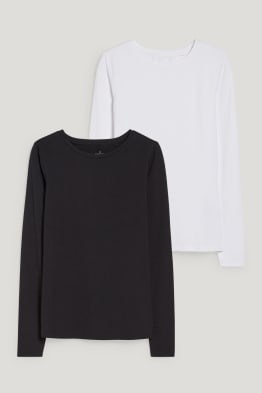 Sebastian Haut basique gris clair mouchet\u00e9 style d\u00e9contract\u00e9 Mode Tops Hauts basiques