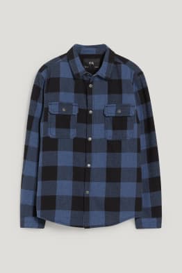 Veste-chemise - à carreaux