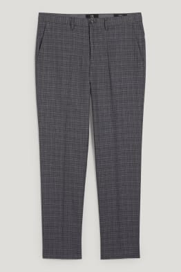 Pantalon de costume - slim fit - LYCRA® - à carreaux