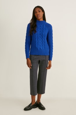 Pantalon en jersey - wide leg