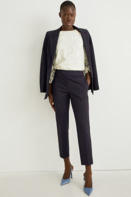 Jersey trousers - slim fit - LENZING™ ECOVERO™