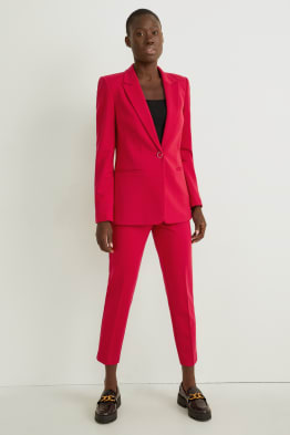 Pantalon - mid waist - slim fit