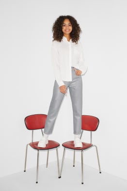 CLOCKHOUSE - mom jeans - wysoki stan - LYCRA®