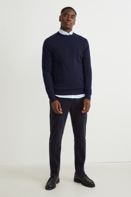 Manšestrové kalhoty chino - regular fit - stretch - LYCRA®