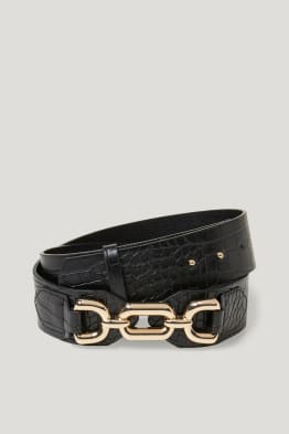 Waist belt - faux leather
