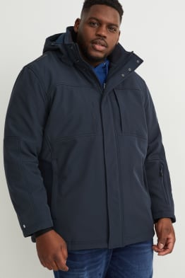 Veste souple à capuche