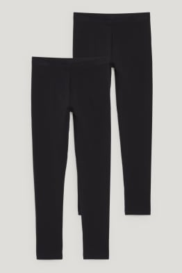 Multipack of 2 - thermal leggings - organic cotton