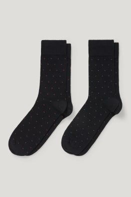 Set van 2 paar - sokken - met patroon