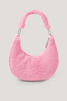 CLOCKHOUSE - borsa effetto peluche