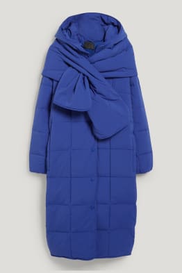 Plumífero con capucha