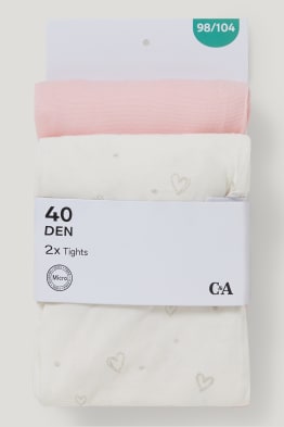 Multipack 2er - Feinstrumpfhose - 40 DEN